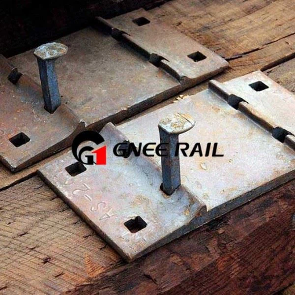 Rail Tie Plate In Railway